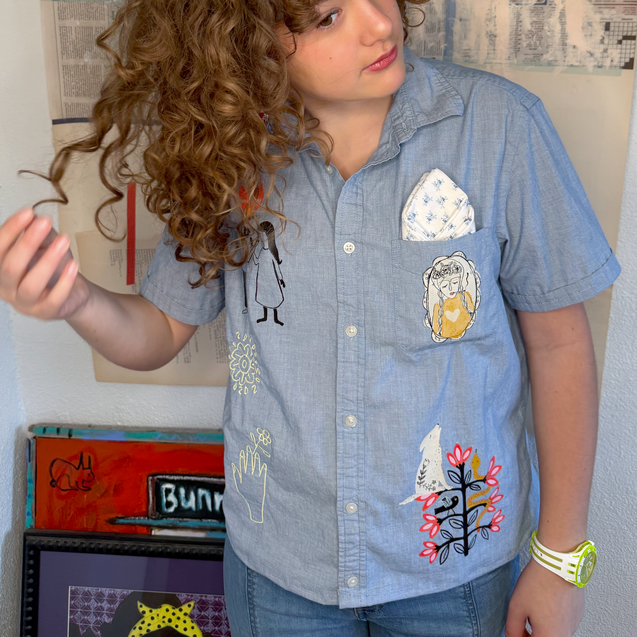 Blouse, Smokin' Love