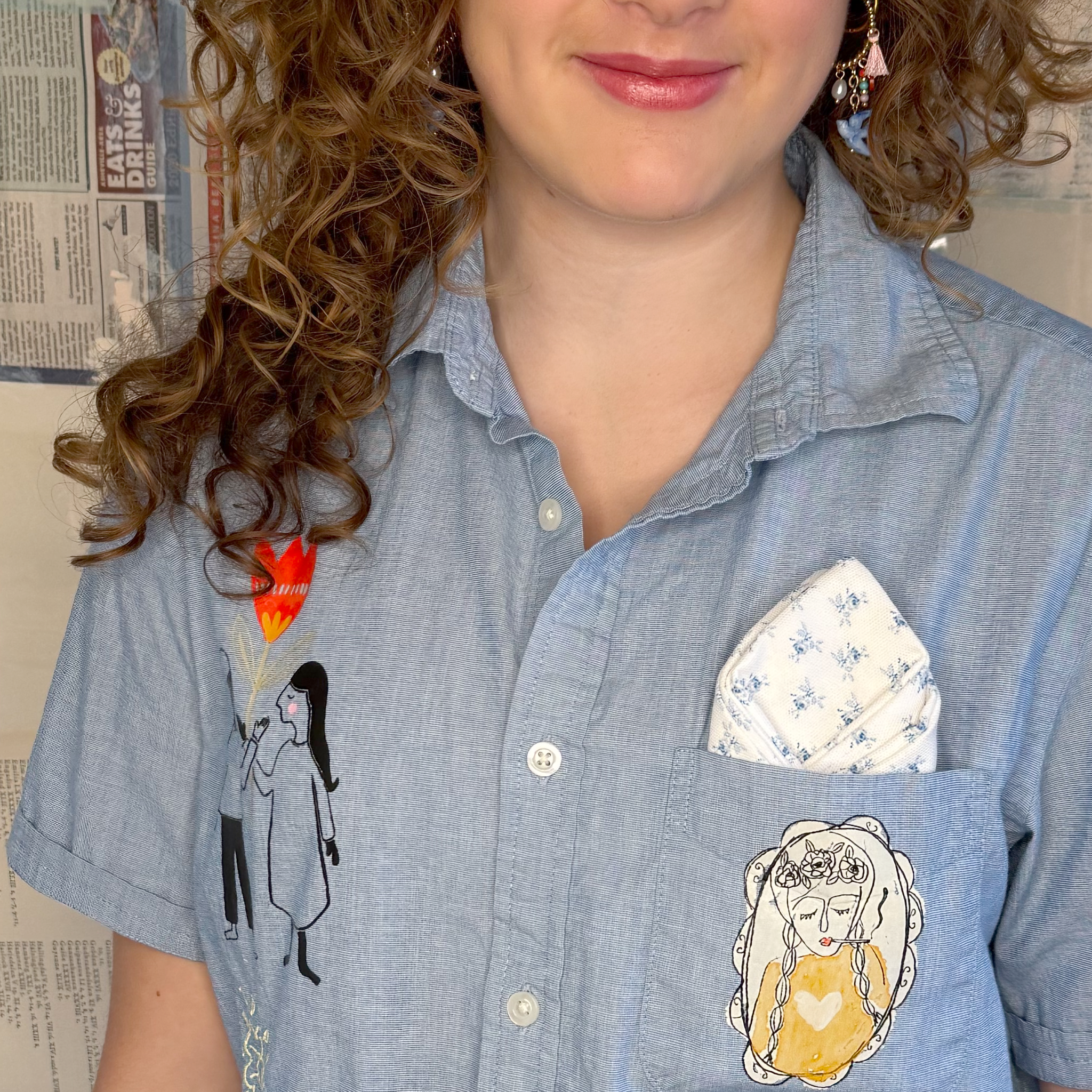 Blouse, Smokin' Love