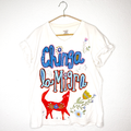 Graphic Tee, Chinga La Migra - Medium