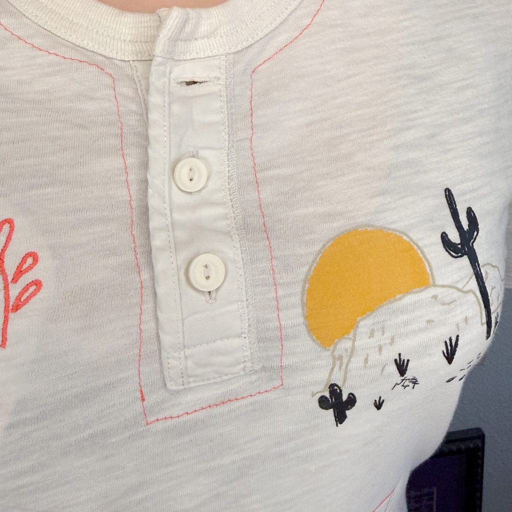 Embellished Graphic Tee, Tryin'