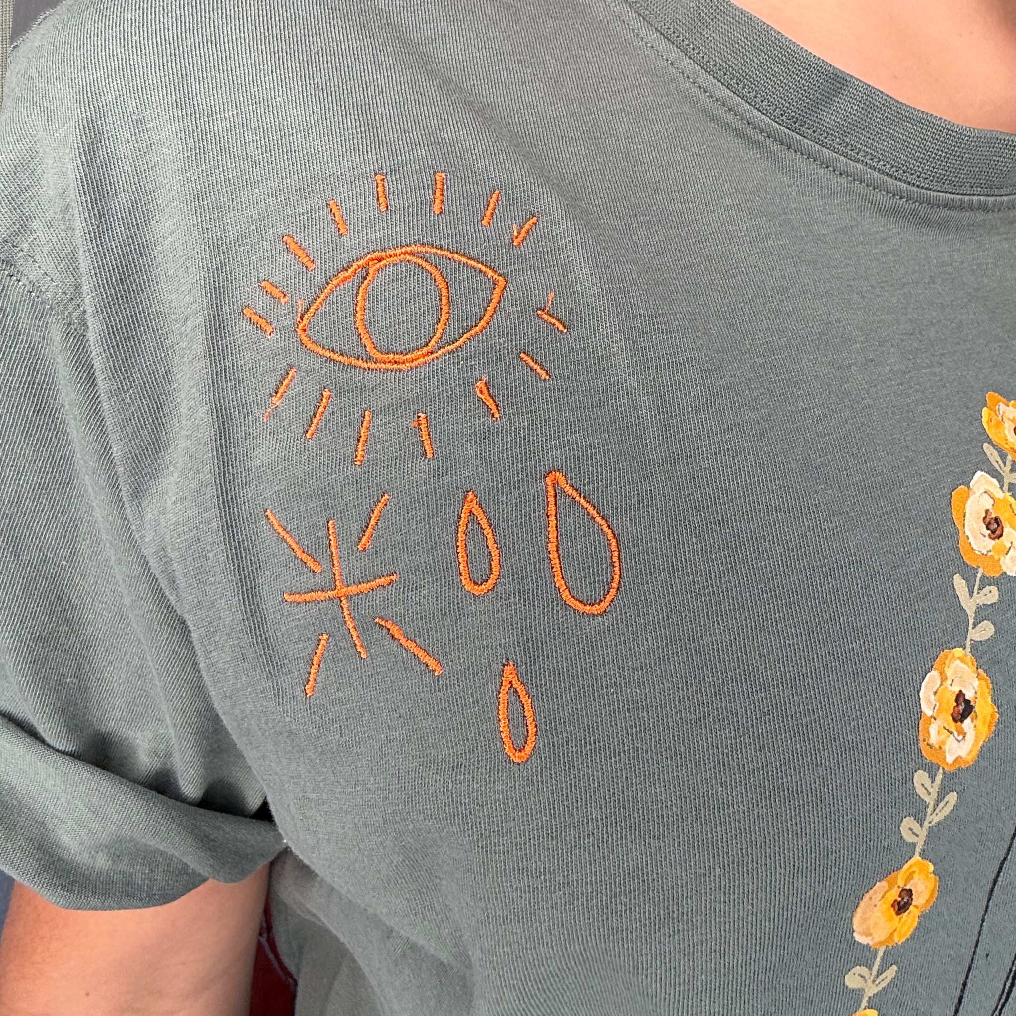Embellished Graphic Tee, The kids are alright