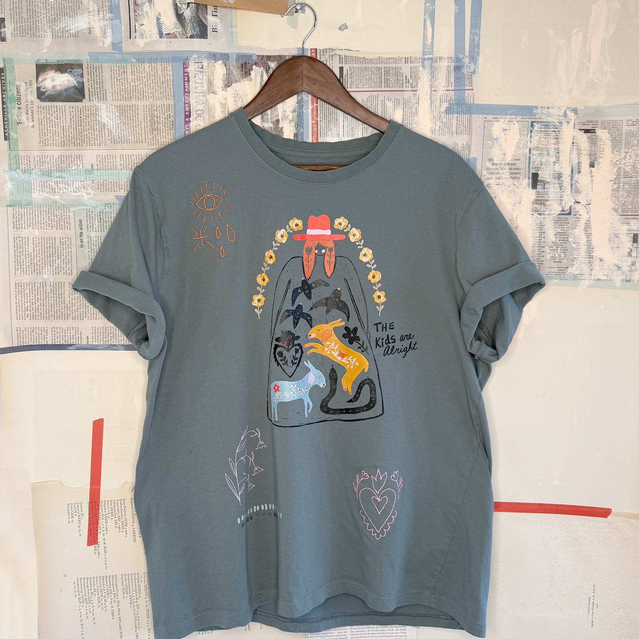 Embellished Graphic Tee, The kids are alright