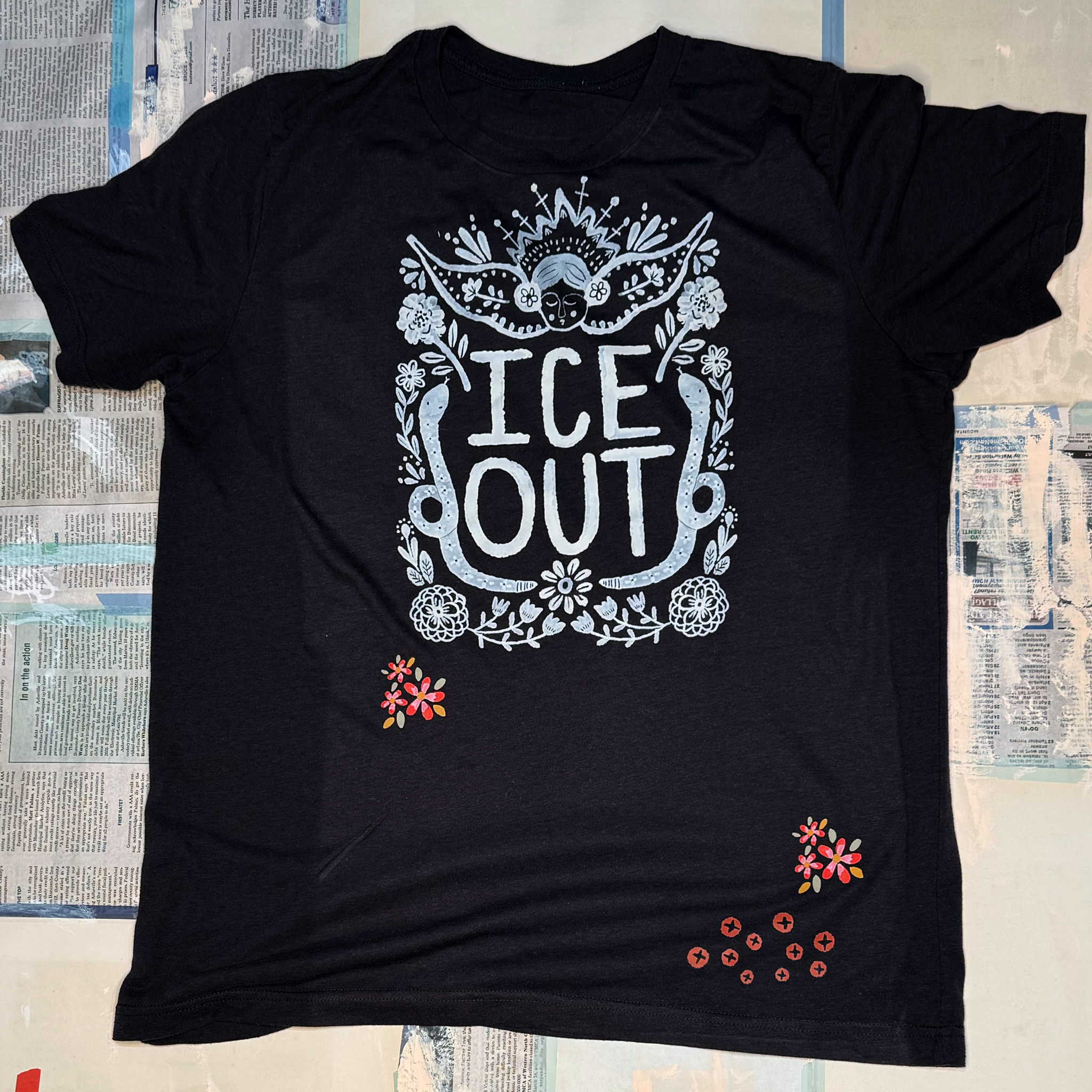 Graphic Tee, Ice Out - Large