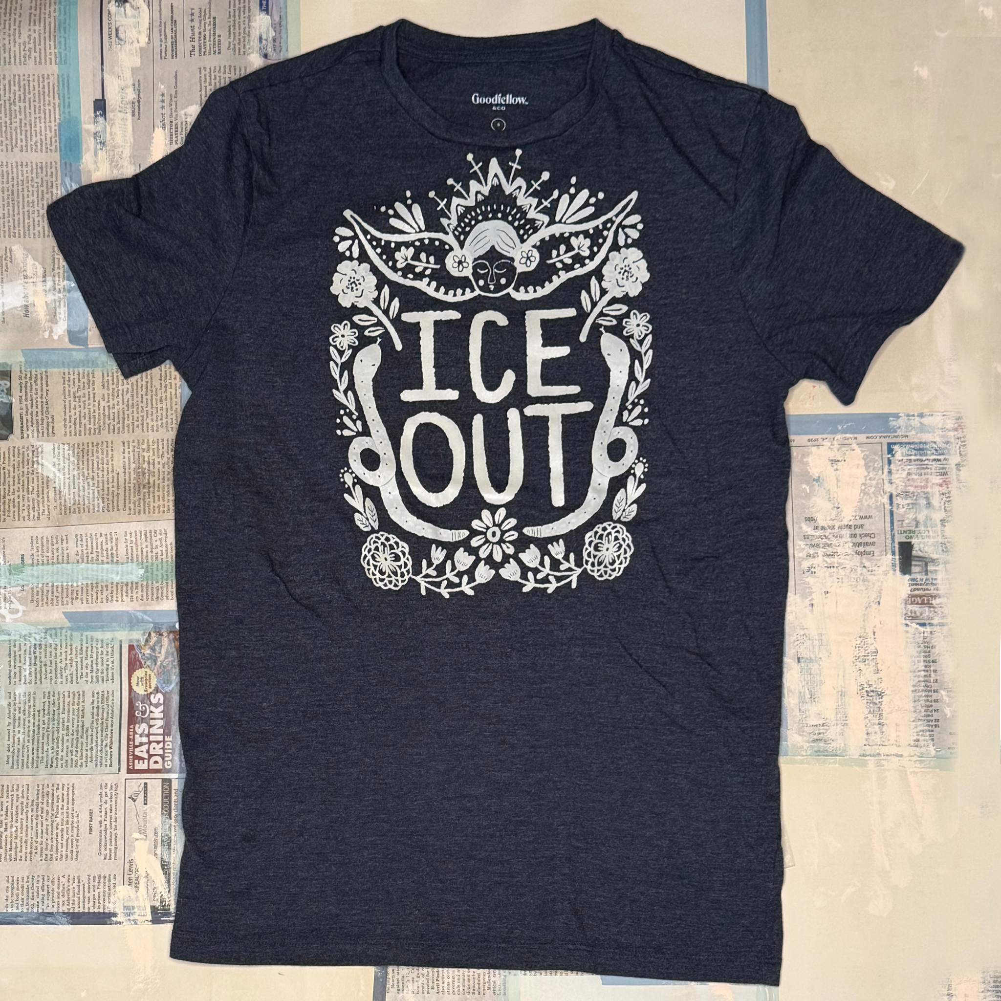 Graphic Tee, Ice Out - Small