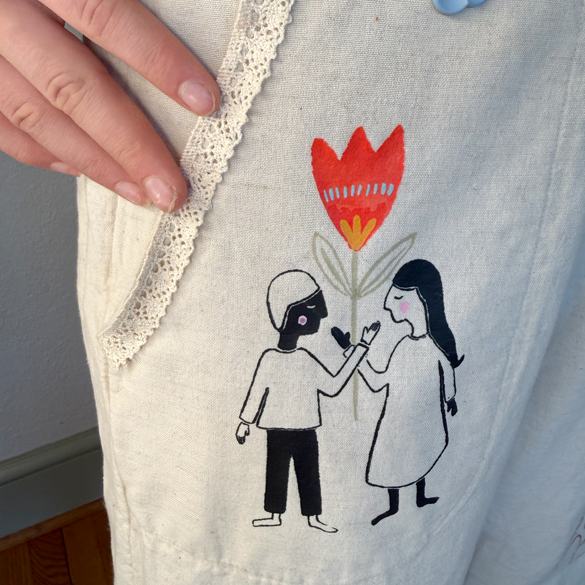 Trousers, Love Button