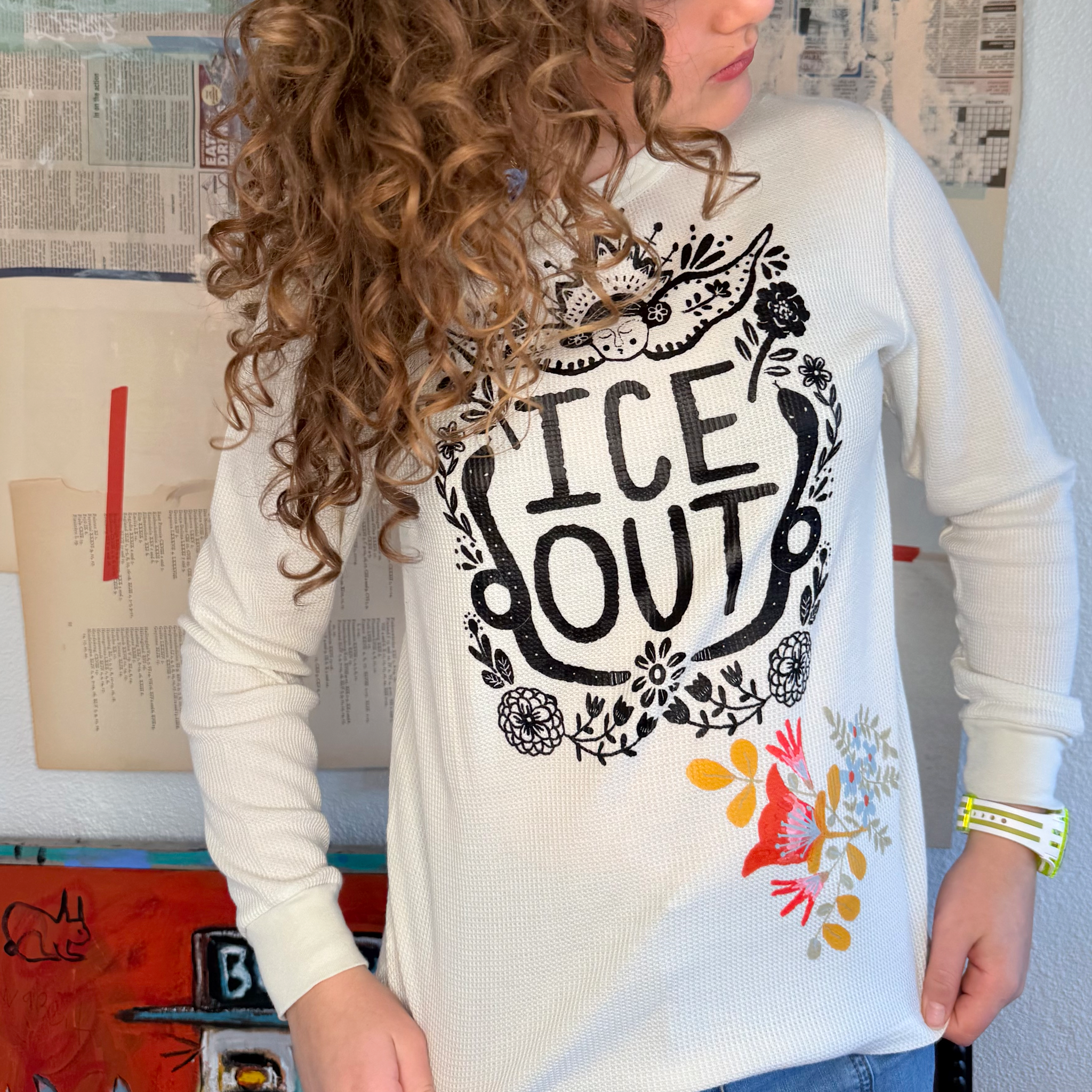 Graphic Tee, Ice Out - Small