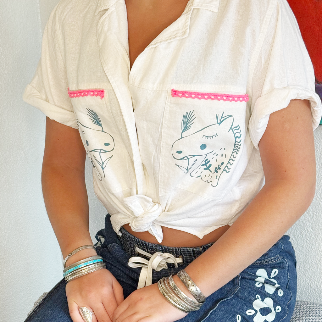 Horsey Blouse