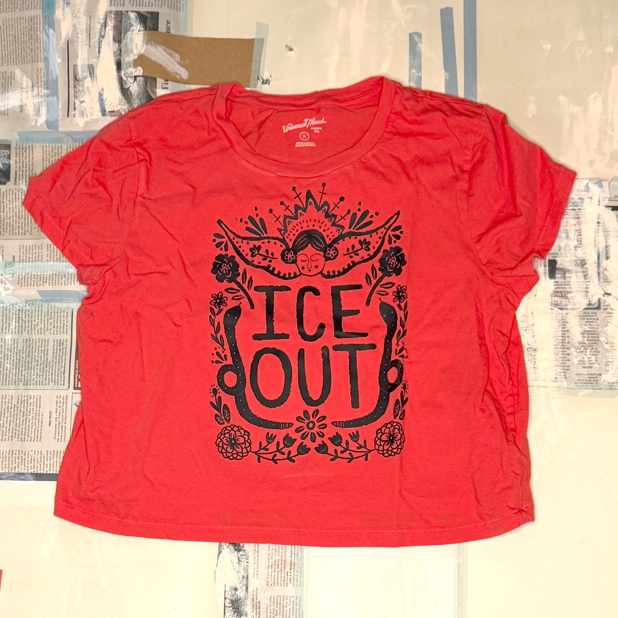 Graphic Tee, Ice Out - XL