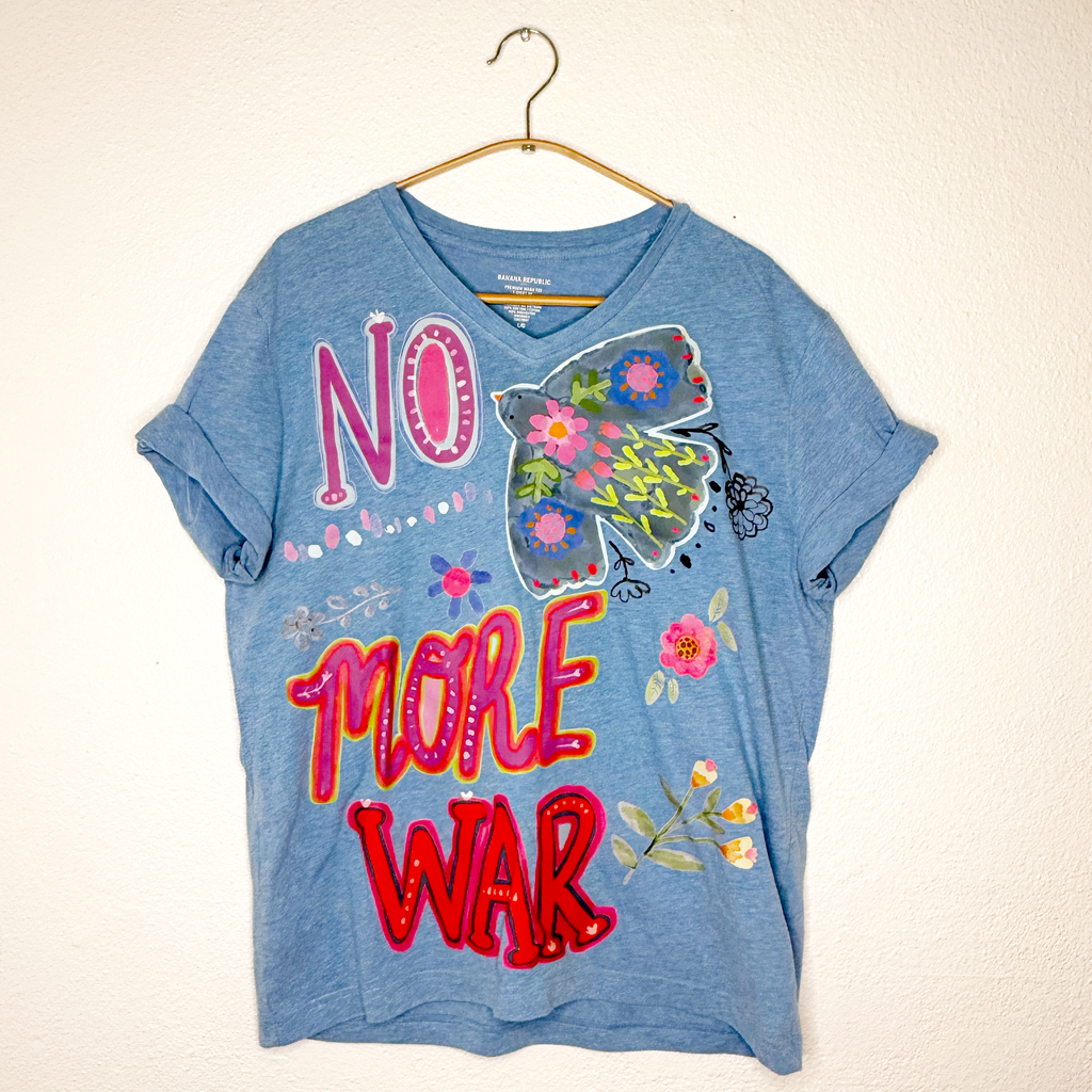 Graphic Tee, No More War - Large