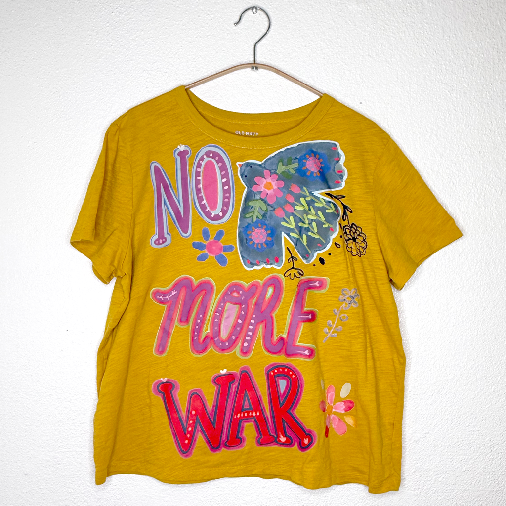 Graphic Tee, No More War - Large