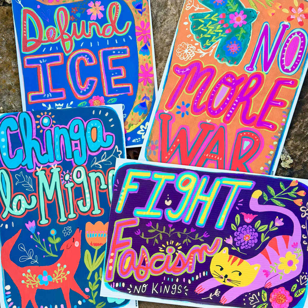 Yard Signs - Set of 4